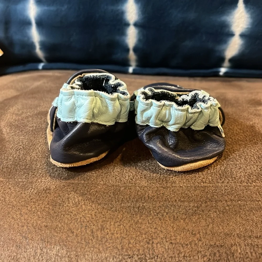 Robeez Baby Infant Shoes Sneakers new Boys Size 6-12 Months